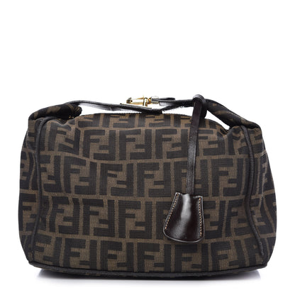 Fendi Zucca Large Cosmetic Bag Tobacco 1 of 12
