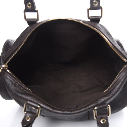 Gucci Guccissima Medium Joy Boston Dark Brown 5 of 19