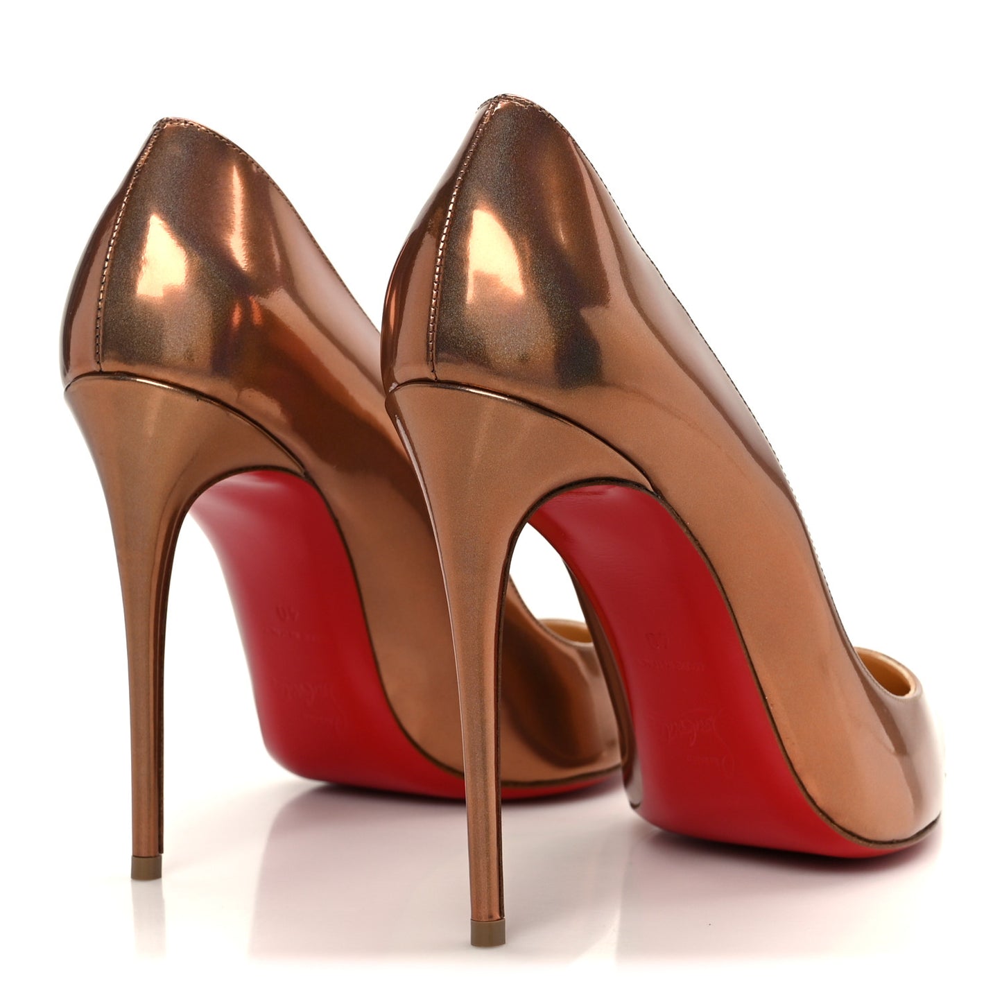 Metallic Pigalle Follies 100 Pumps 40 Bronze