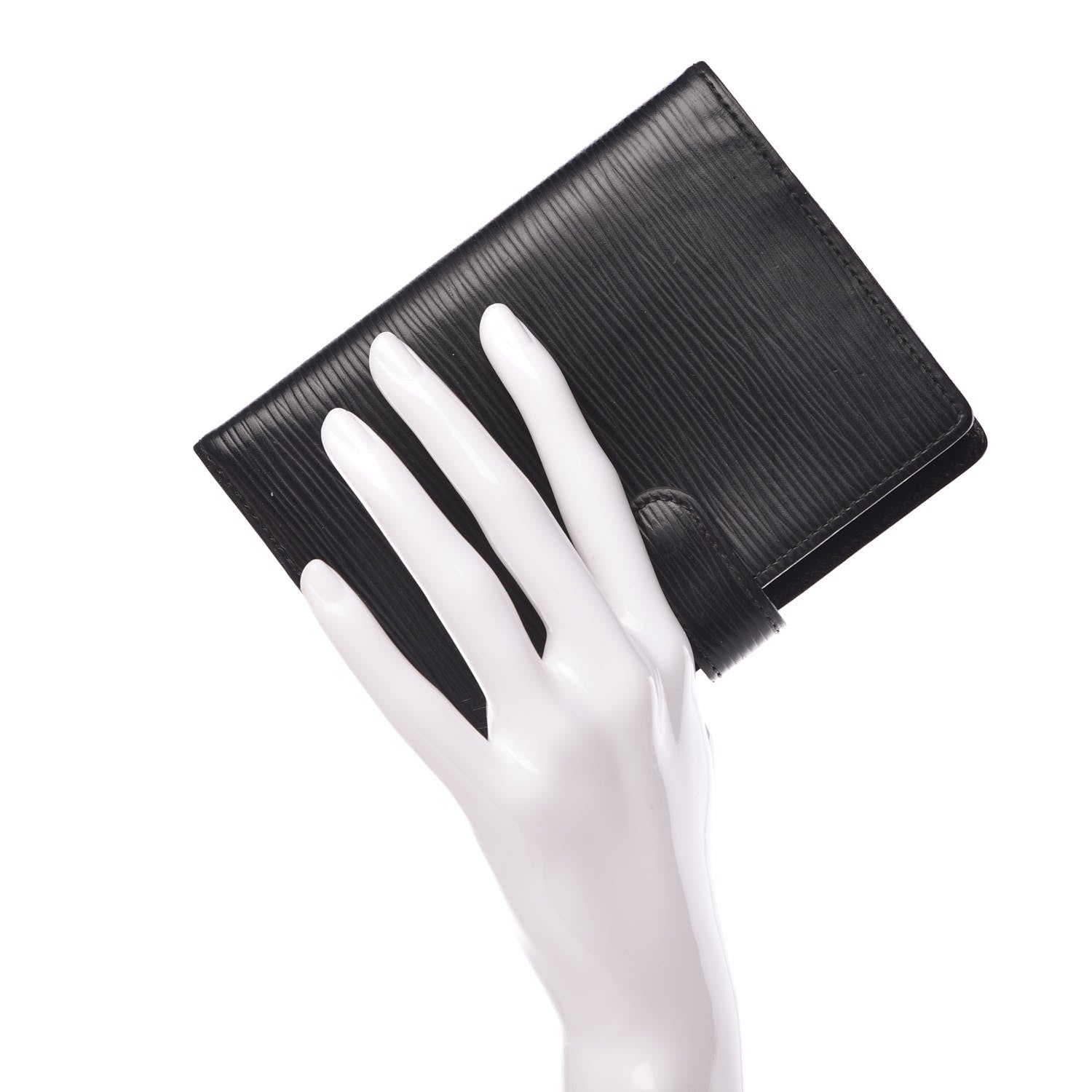 Louis Vuitton Epi Small Ring Agenda Black 2 of 13