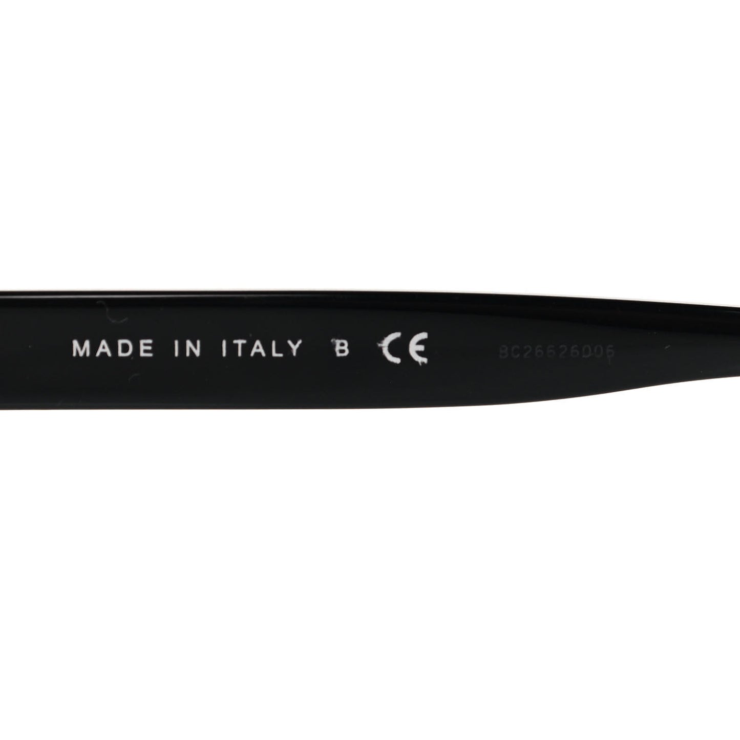 Acetate Oval Sunglasses 5416 Black Beige