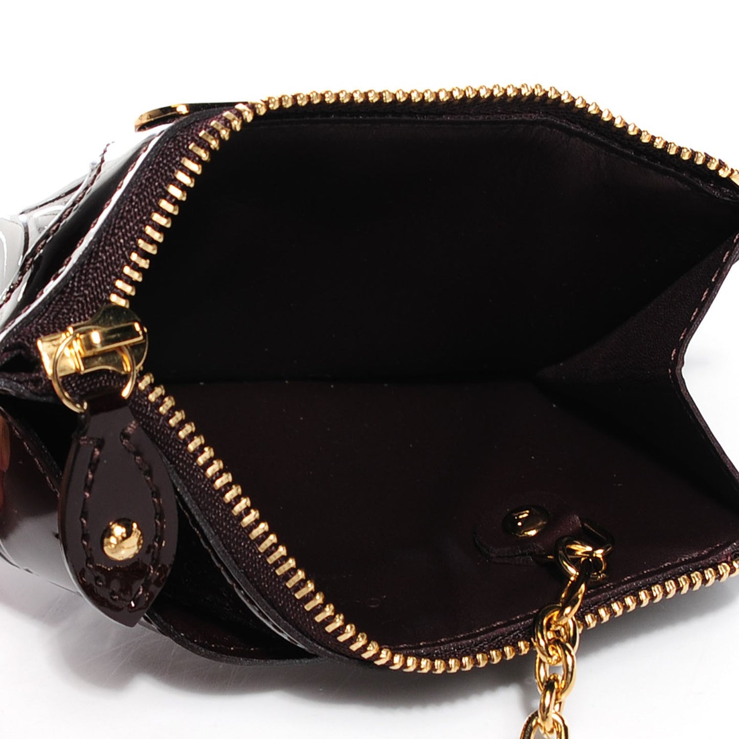 Vernis Key Pouch Amarante