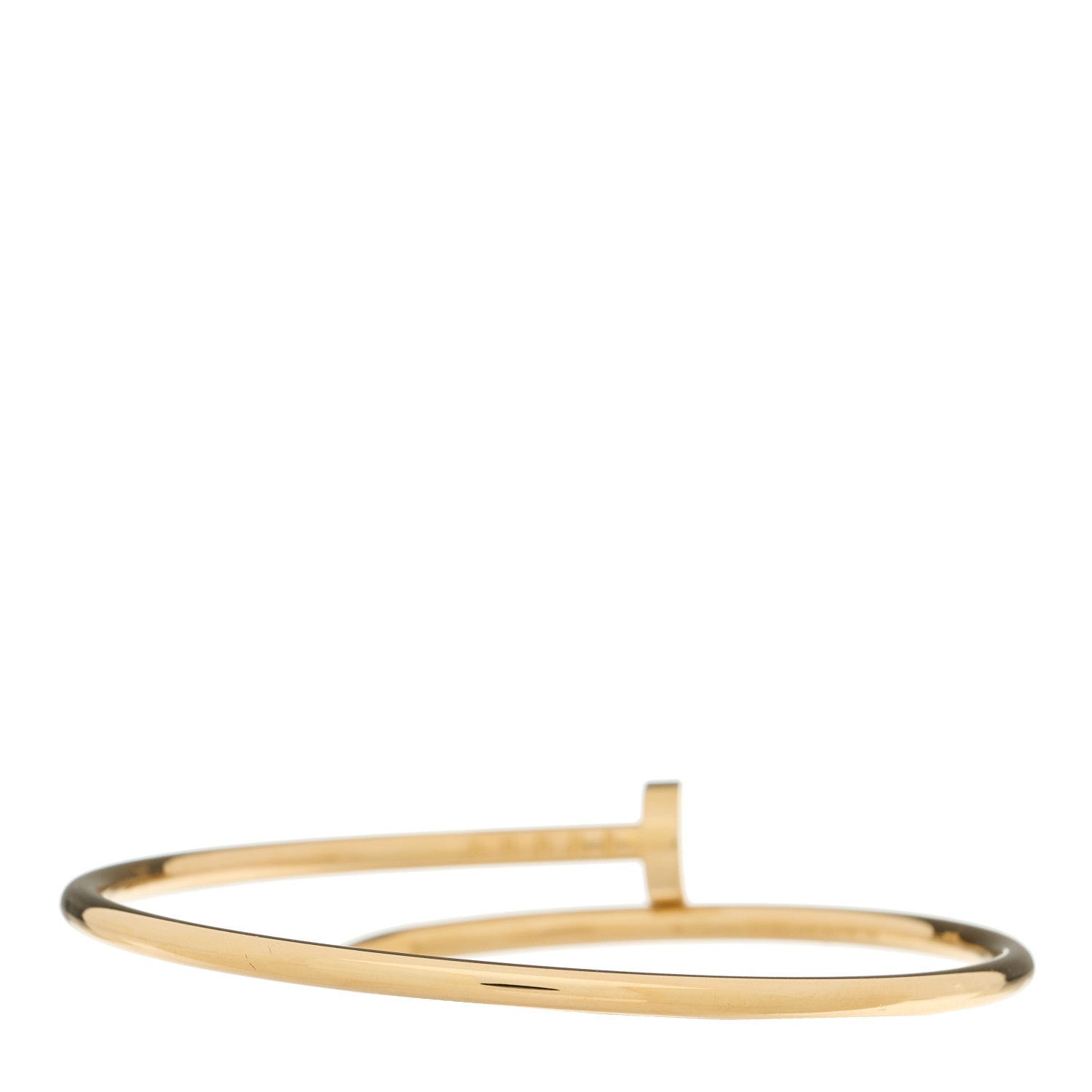 Cartier 18K Yellow Gold Small Juste Un Clou Bracelet 15 2 of 3