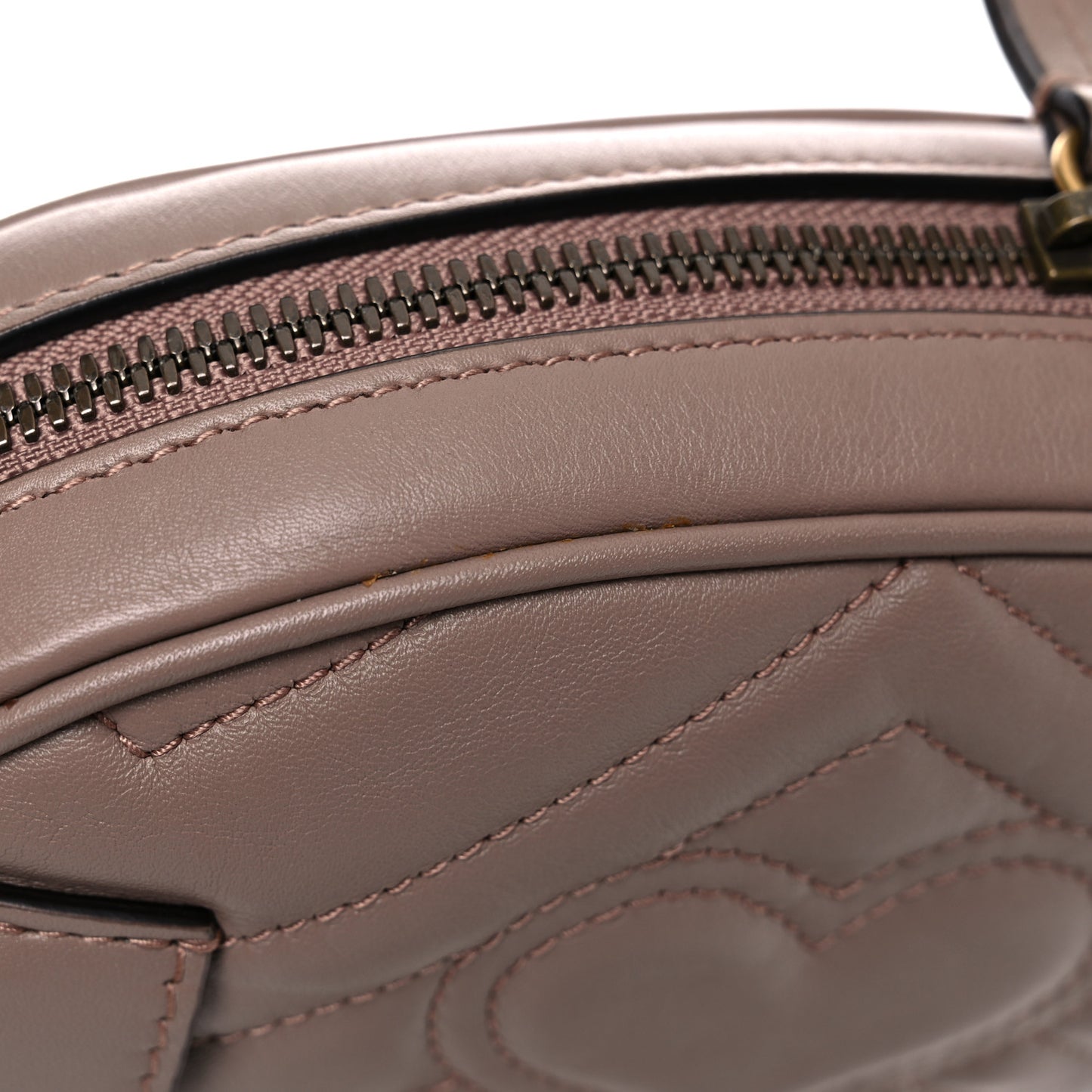 Calfskin Matelasse GG Marmont Belt Bag 95 38 Porcelain Rose