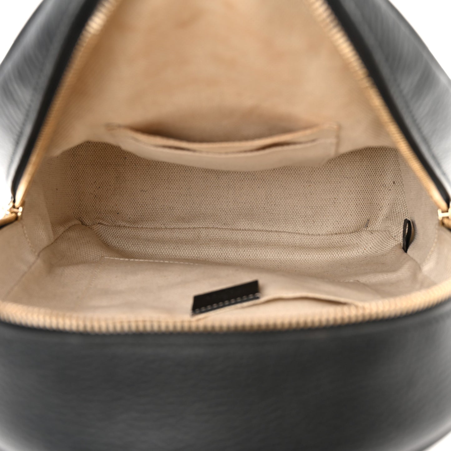 Pebbled Calfskin Soho Chain Backpack Black
