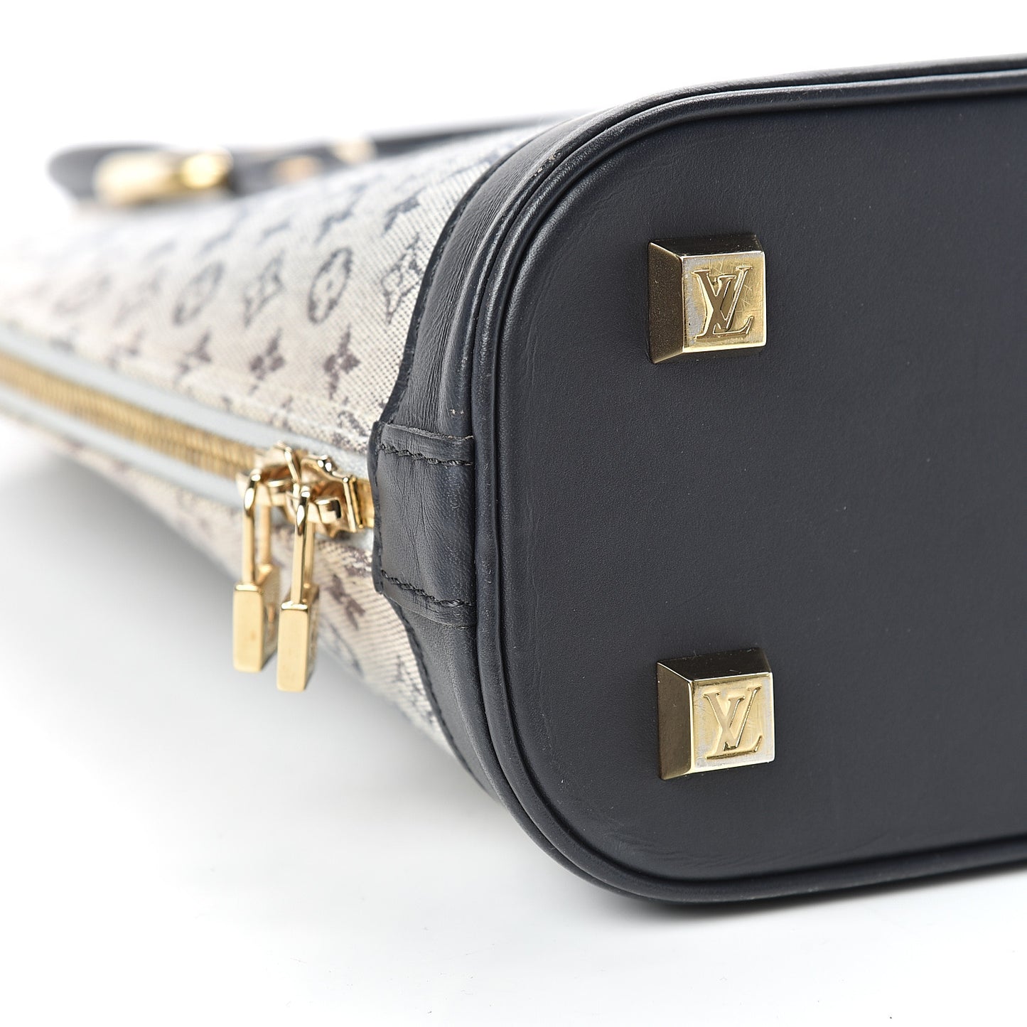 Mini Monogram Alma Haut Tote Blue