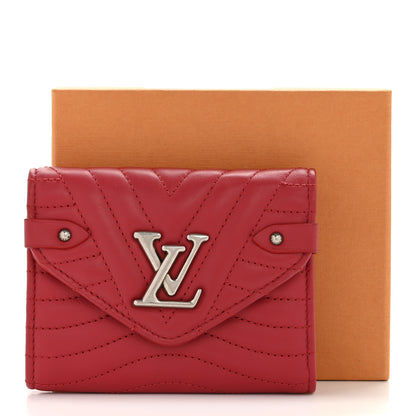 Louis Vuitton Calfskin New Wave Compact Wallet Rouge 10 of 10
