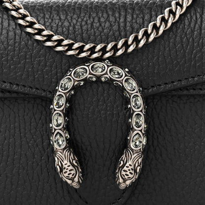Gucci Calfskin Super Mini Dionysus Shoulder Bag Black 8 of 11