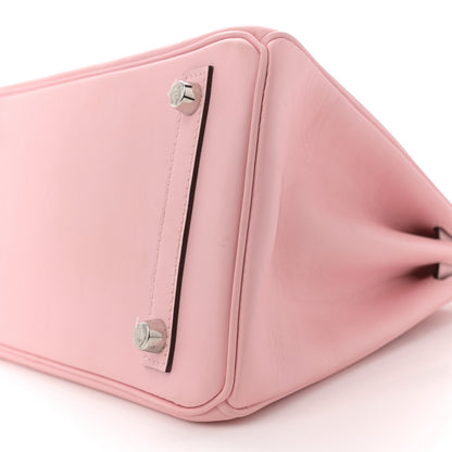 Hermes Swift Birkin 25 Rose Sakura 10 of 12