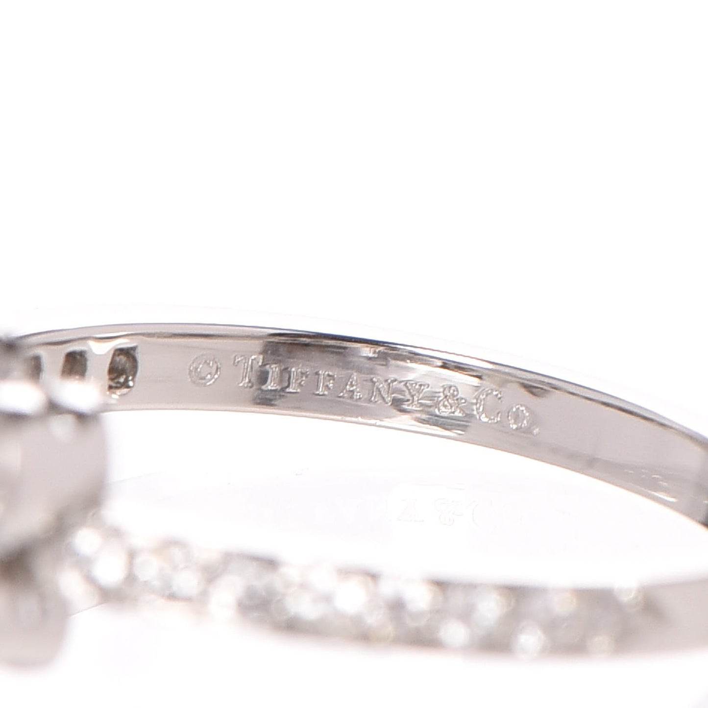 Platinum Diamond Enchant Butterly Ring 49 5