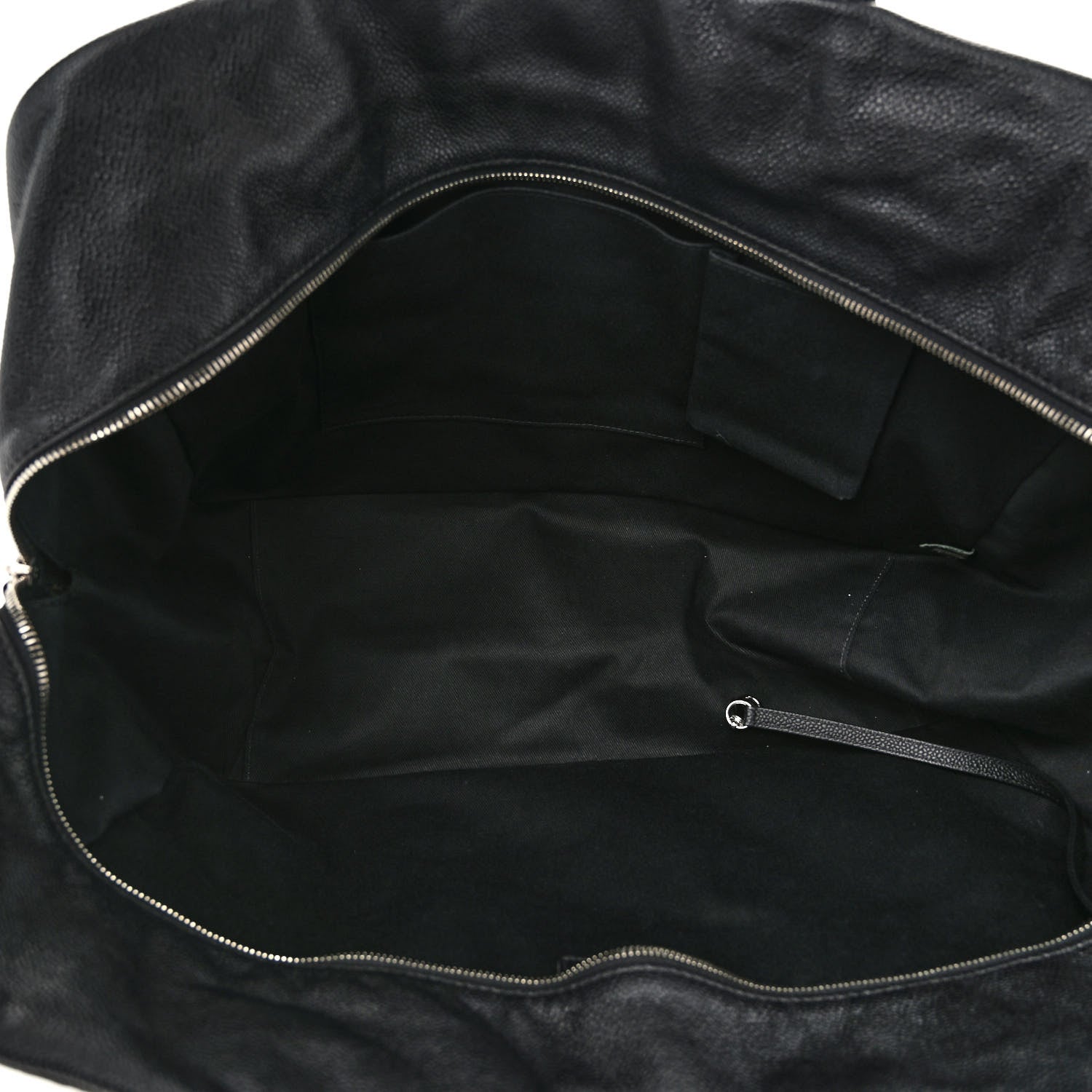 Chanel Caviar Quilted Large Travel Flap Tote Black Black 5 of 10