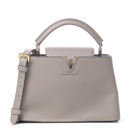 Louis Vuitton Taurillon Capucines BB Galet 1 of 8