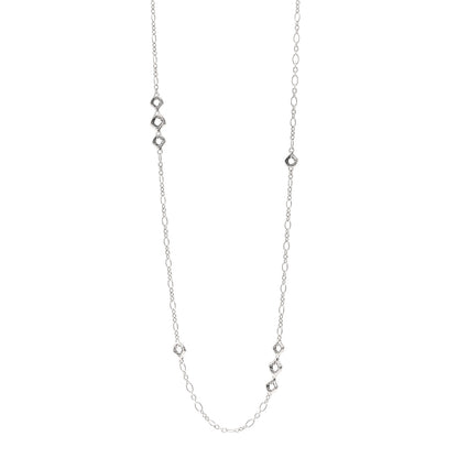 John Hardy Sterling Silver Legends Naga Dragon Scale Station Necklace 1 of 4