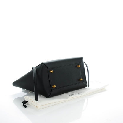 Celine Baby Grained Calfskin Mini Belt Bag Black 4 of 9