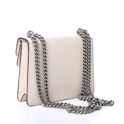 Gucci Textured Calfskin Crystal Mini Dionysus Shoulder Bag Mystic White 2 of 8