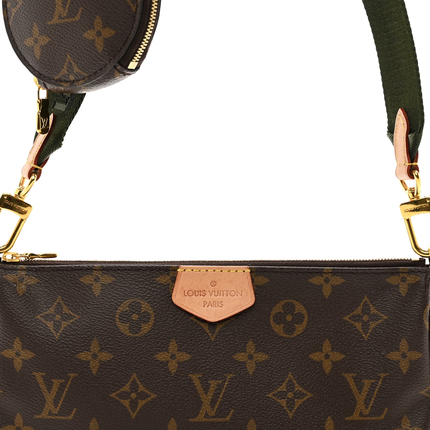 Louis Vuitton Monogram Multi Pochette Accessories Large Pochette Kaki 5 of 11