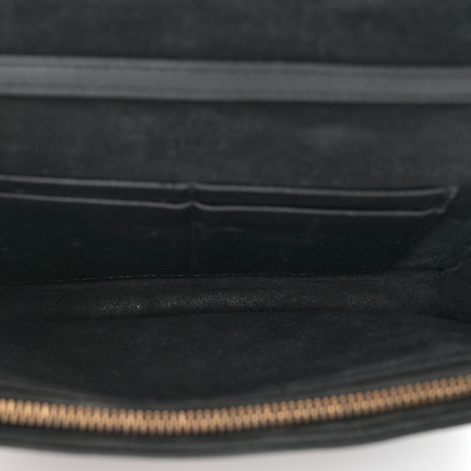 Christian Dior Lambskin Cannage Dioraddict Wallet on Chain Clutch Black 5 of 10