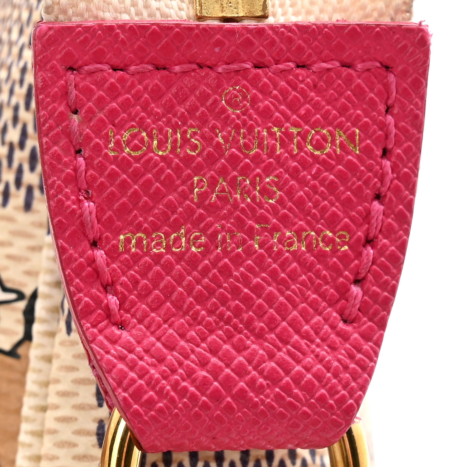 Louis Vuitton Damier Azur 2015 Christmas Animation Mini Pochette Accessories 7 of 11