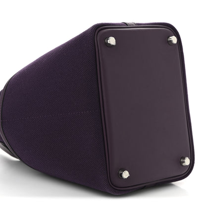 Hermes Toile Goeland Swift Cargo Picotin Lock 18 Raisin Cassis 9 of 11