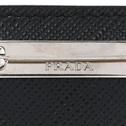 Prada Logo Brooch Black 4 of 5