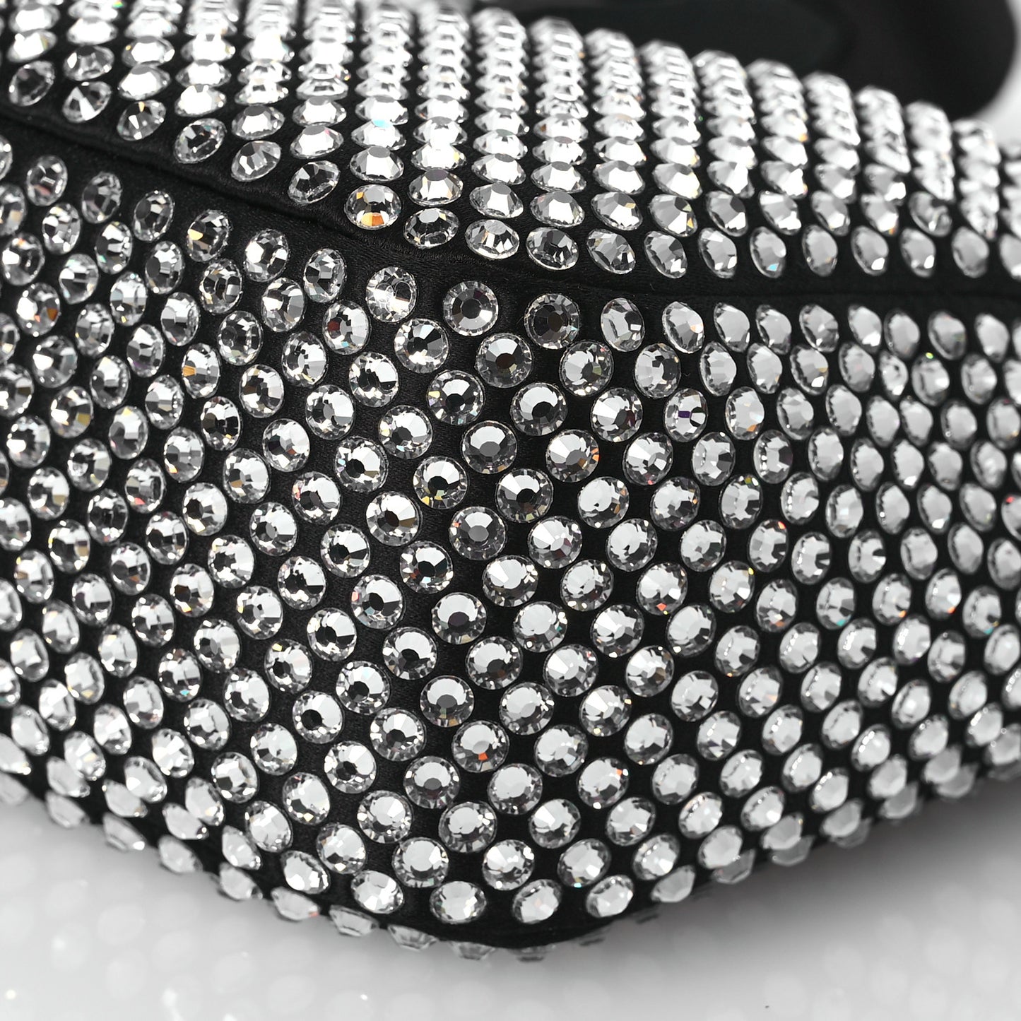 Satin Crystal Re-Edition 2005 Shoulder Bag Cristal