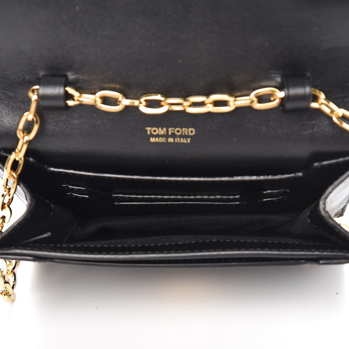 Calfskin Icon Disco Bag Black