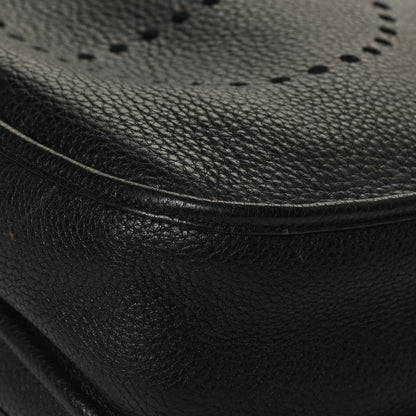 Hermes Taurillon Clemence Evelyne III GM Black 9 of 12