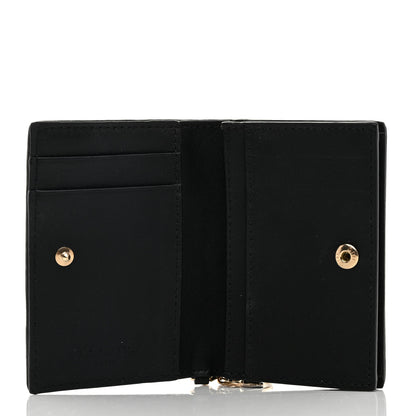 Christian Dior Lambskin Cannage Small Lady Dior Flap Card Holder Black 5 of 9