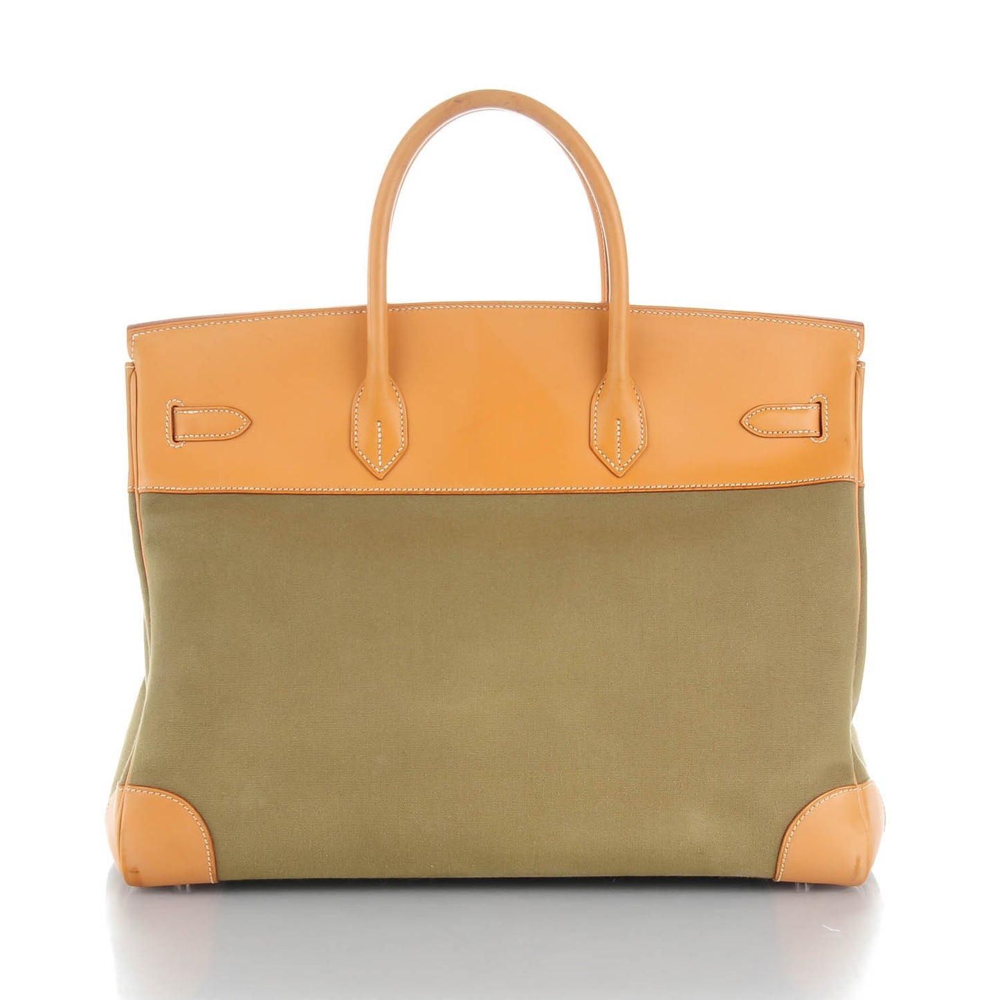 Natural Barenia Toile Birkin 40