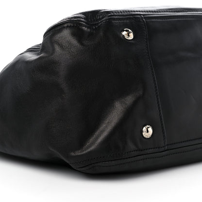Prada Soft Calf Satchel Black 7 of 8