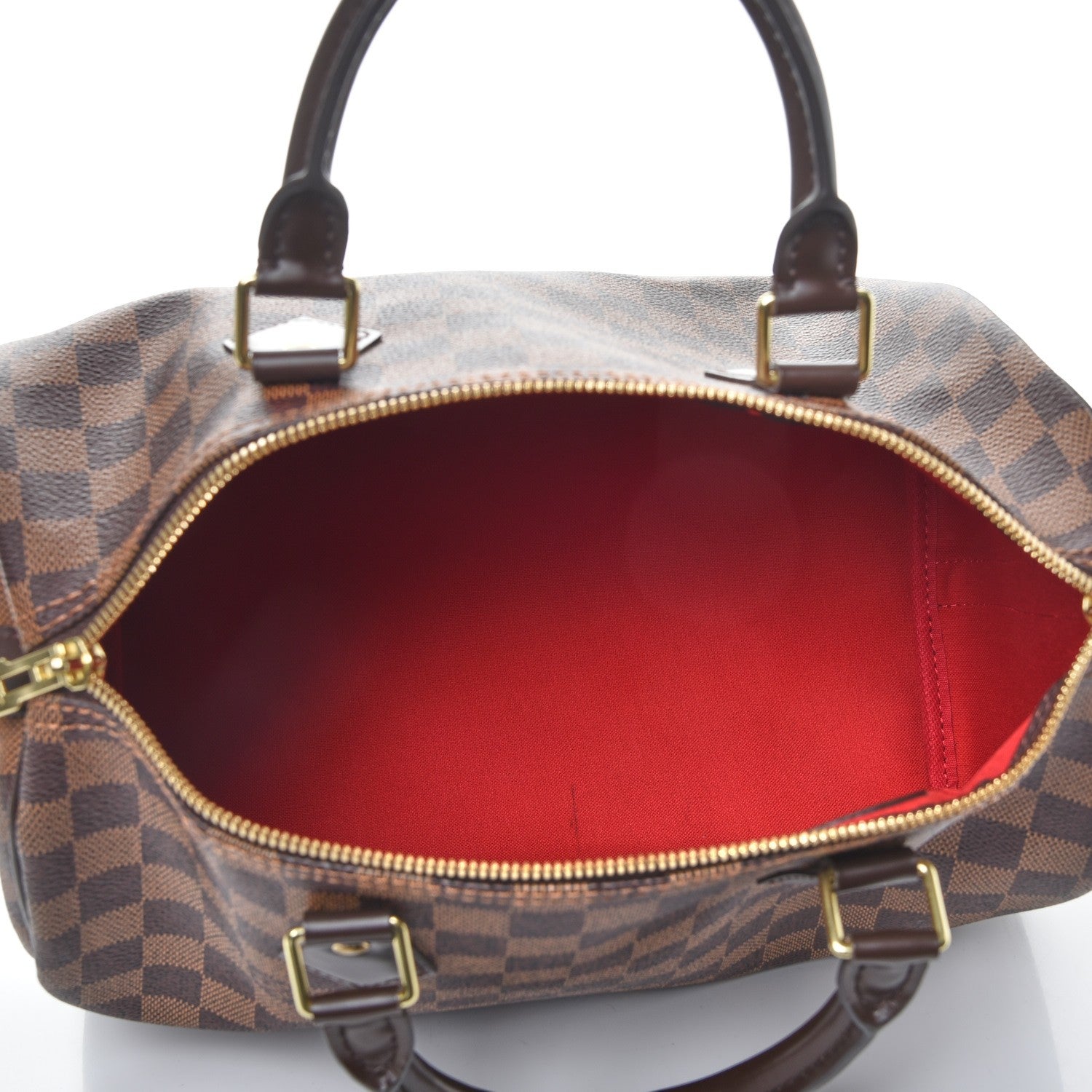 Louis Vuitton Damier Ebene Speedy Bandouliere 30 6 of 8