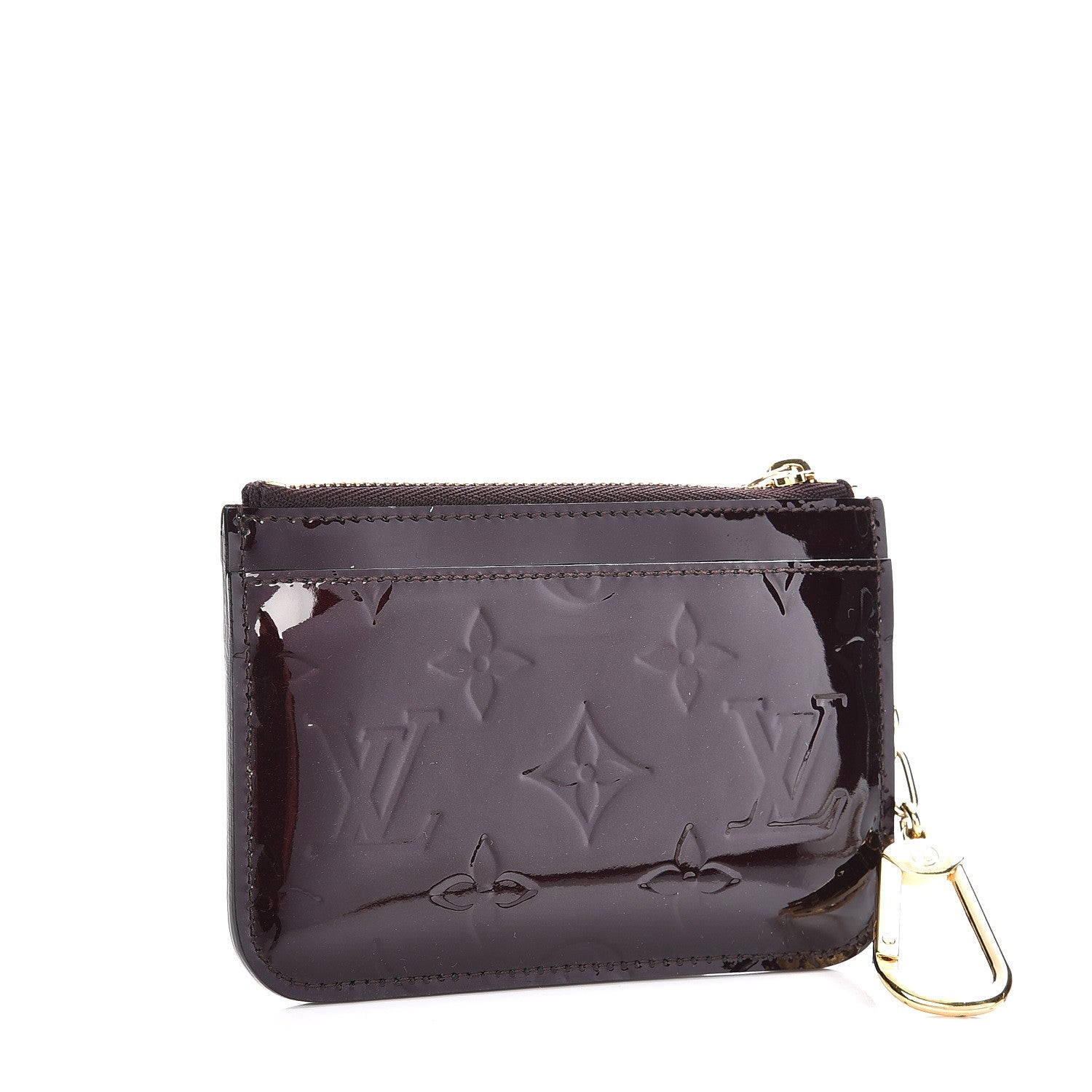 Louis Vuitton Vernis Key Pouch Amarante 4 of 7