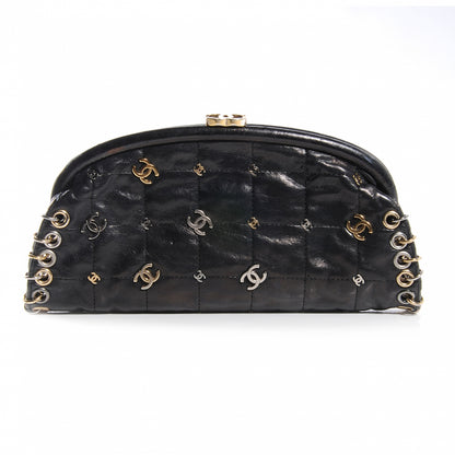 Chanel Leather Rockstar Symbols Clutch 1 of 7