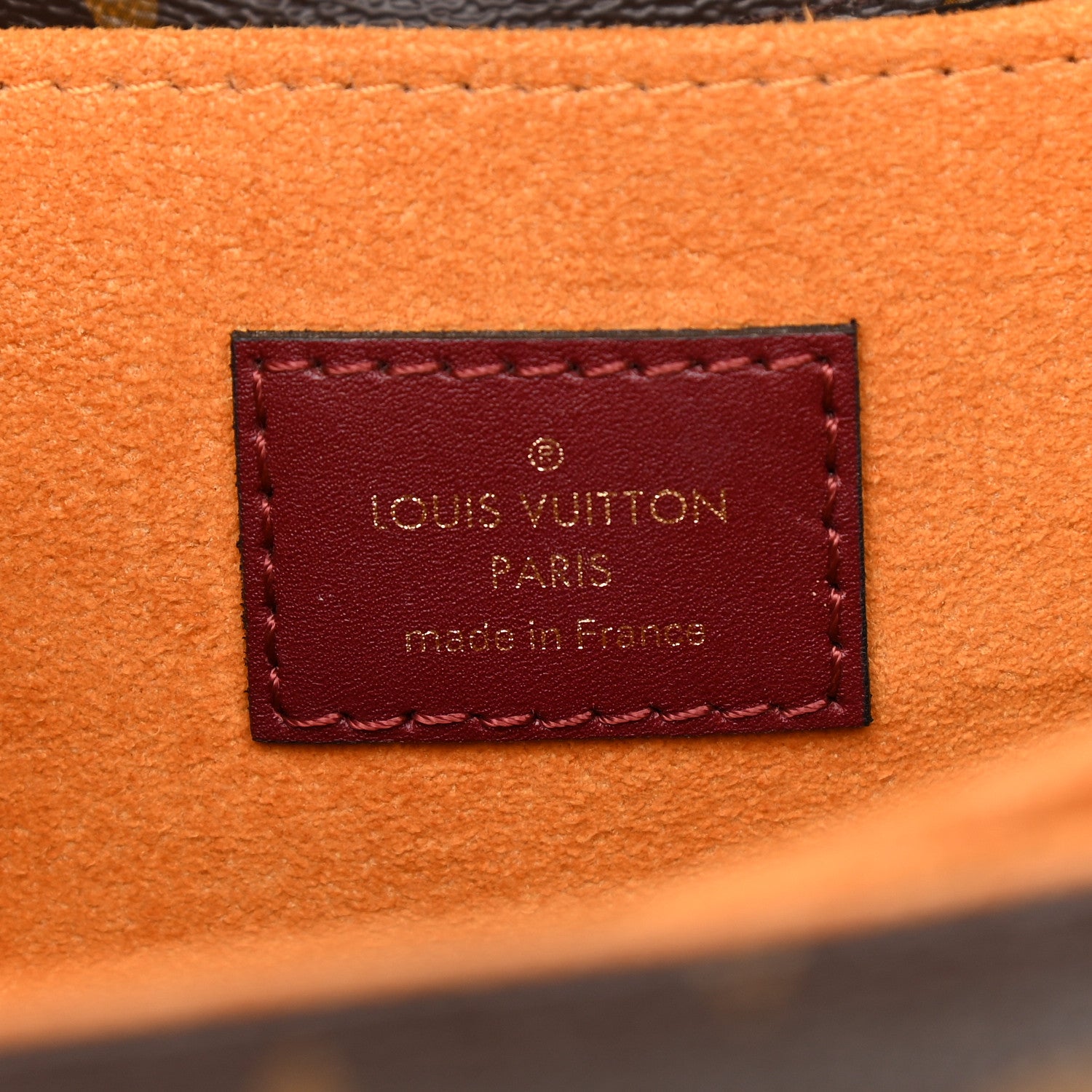 Louis Vuitton Monogram Braided Pochette Metis Safran 6 of 8