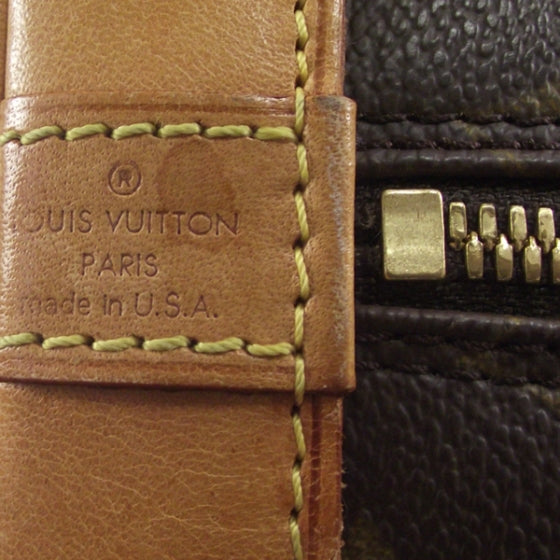 Monogram Alma Handbag Bag Purse Tote LV