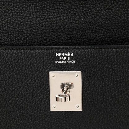 Hermes Togo Kelly Retourne 32 Black 6 of 12
