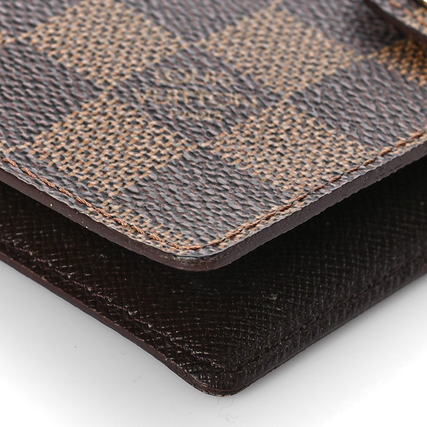 Damier Ebene Small Ring Agenda Cover