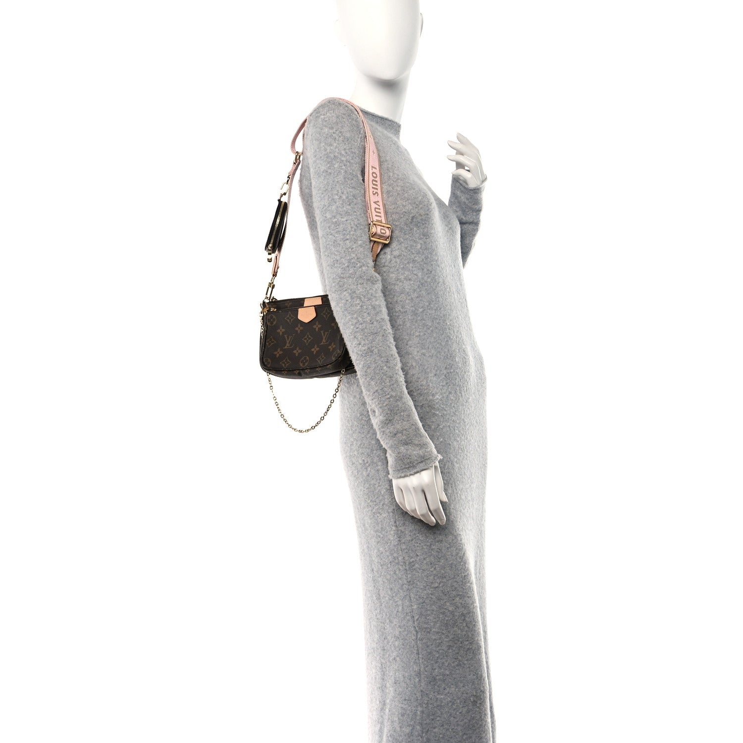 Louis Vuitton Monogram Multi Pochette Accessories Rose Clair 2 of 12