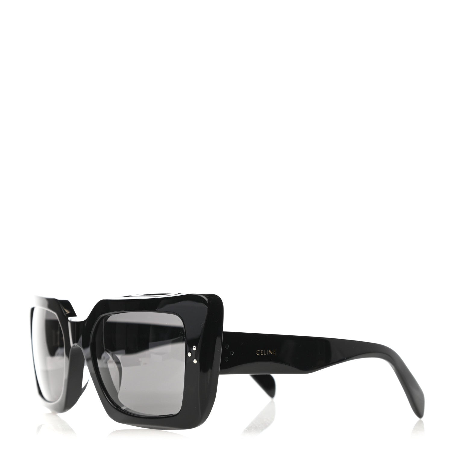 Celine Acetate Square Sunglasses CL40156U Black 1 of 6