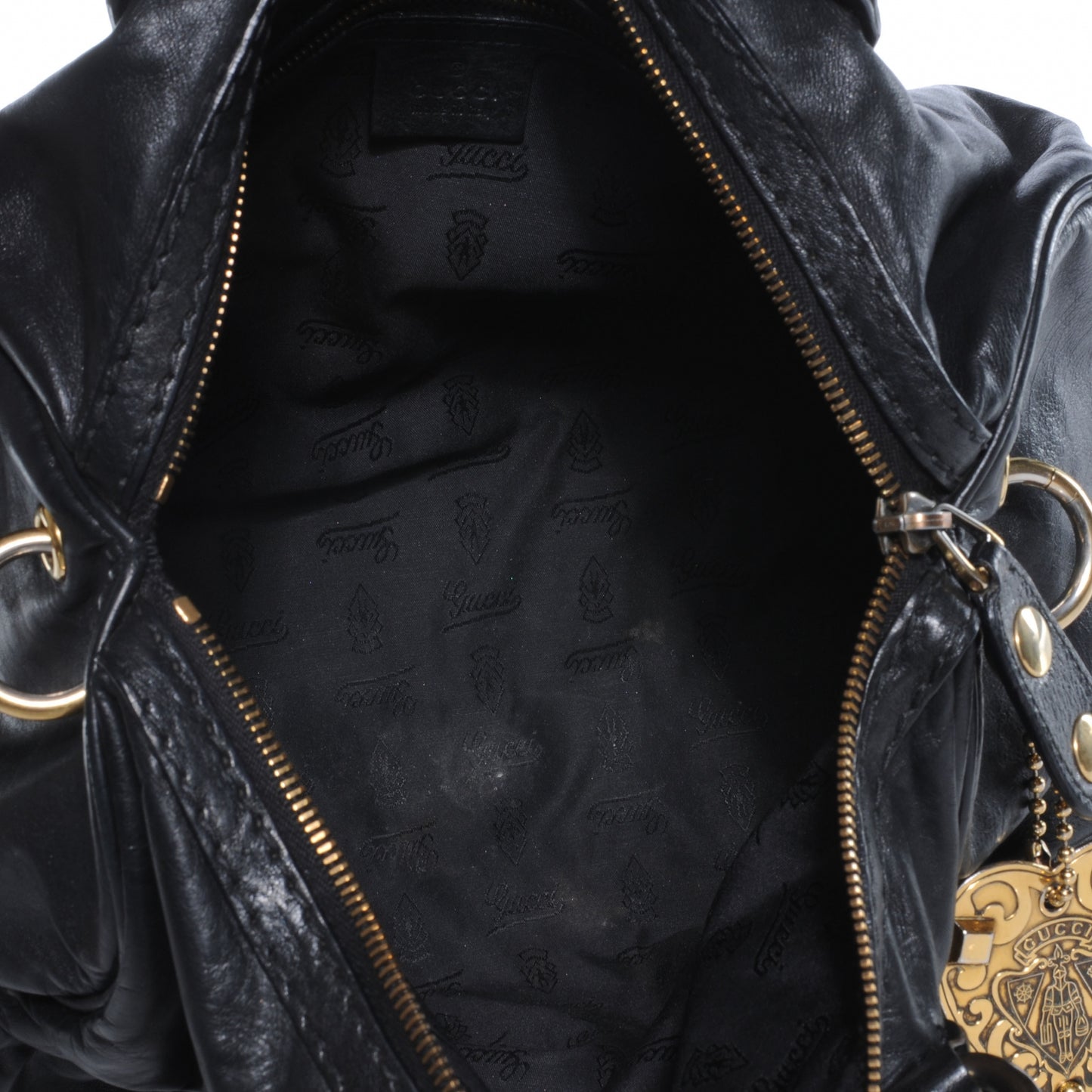 Leather Babouska Medium Boston Black