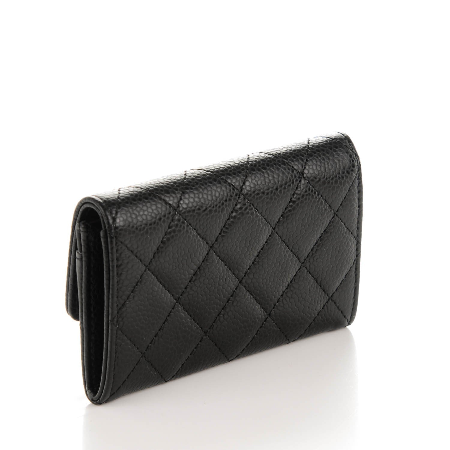 Chanel Caviar Quilted Card Holder Black 3 of 8