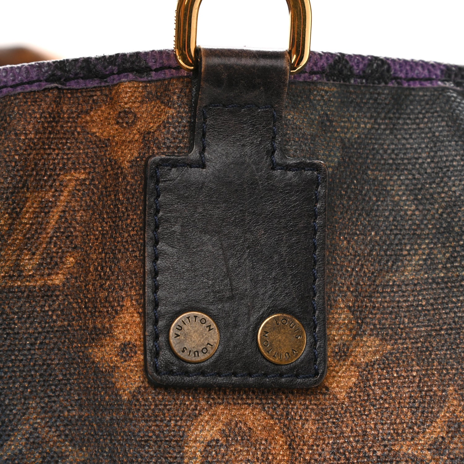 Louis Vuitton Richard Prince Monogram Karung Heartbreak Jokes Tote 13 of 13