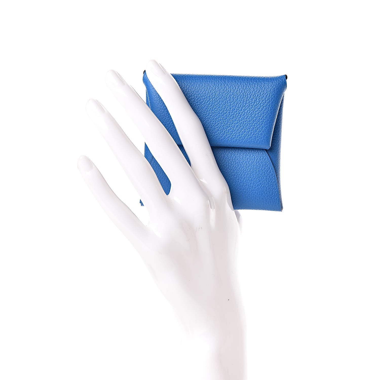 Hermes Evercolor Bastia Coin Purse Bleu Hydra 2 of 8
