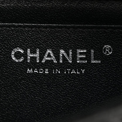 Chanel Patent Calfskin Quilted Bi-Color Mini Rectangular Flap Pink Black 6 of 10