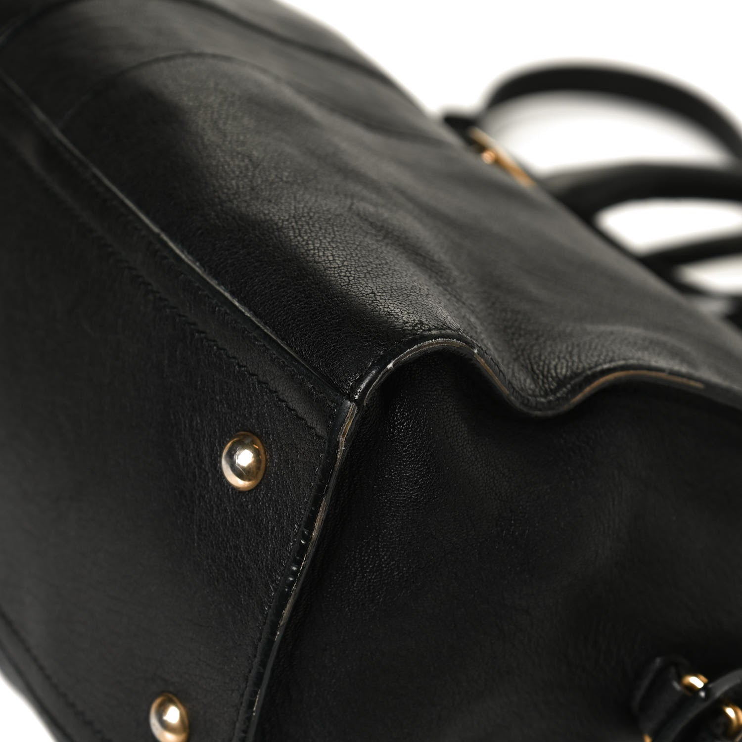 Saint Laurent Sheepskin Small Cabas ChYc Black 11 of 14