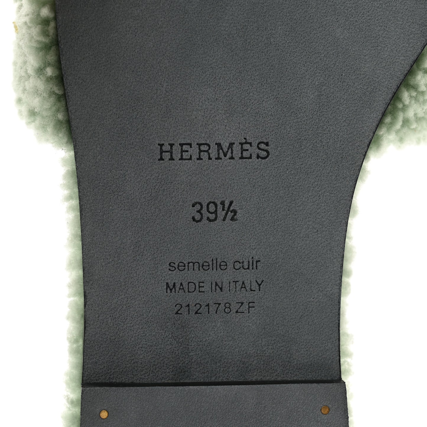 Woolskin Oran Sandals 39.5 Vert D’eau