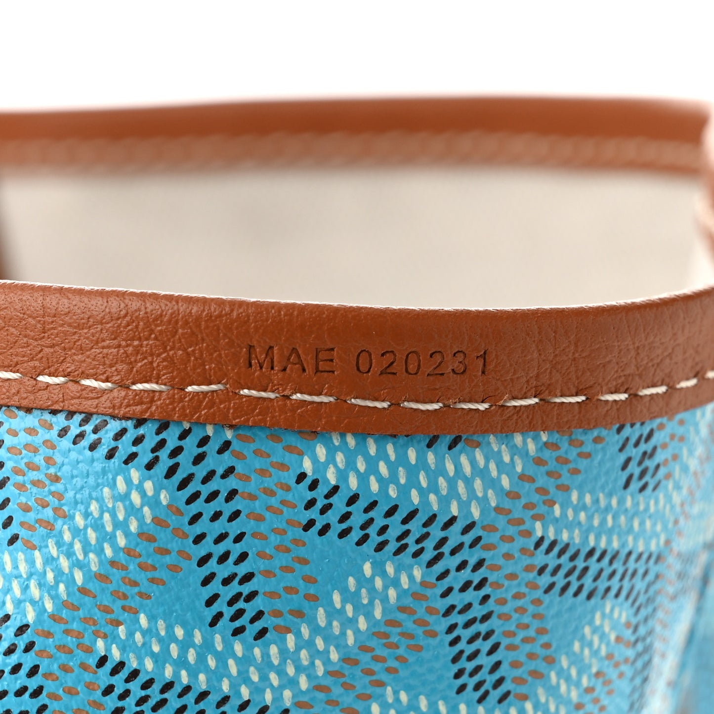 Goyardine Reversible Belharra Light Blue