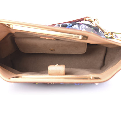 Louis Vuitton Monogram Multicolor Judy PM Black 5 of 9