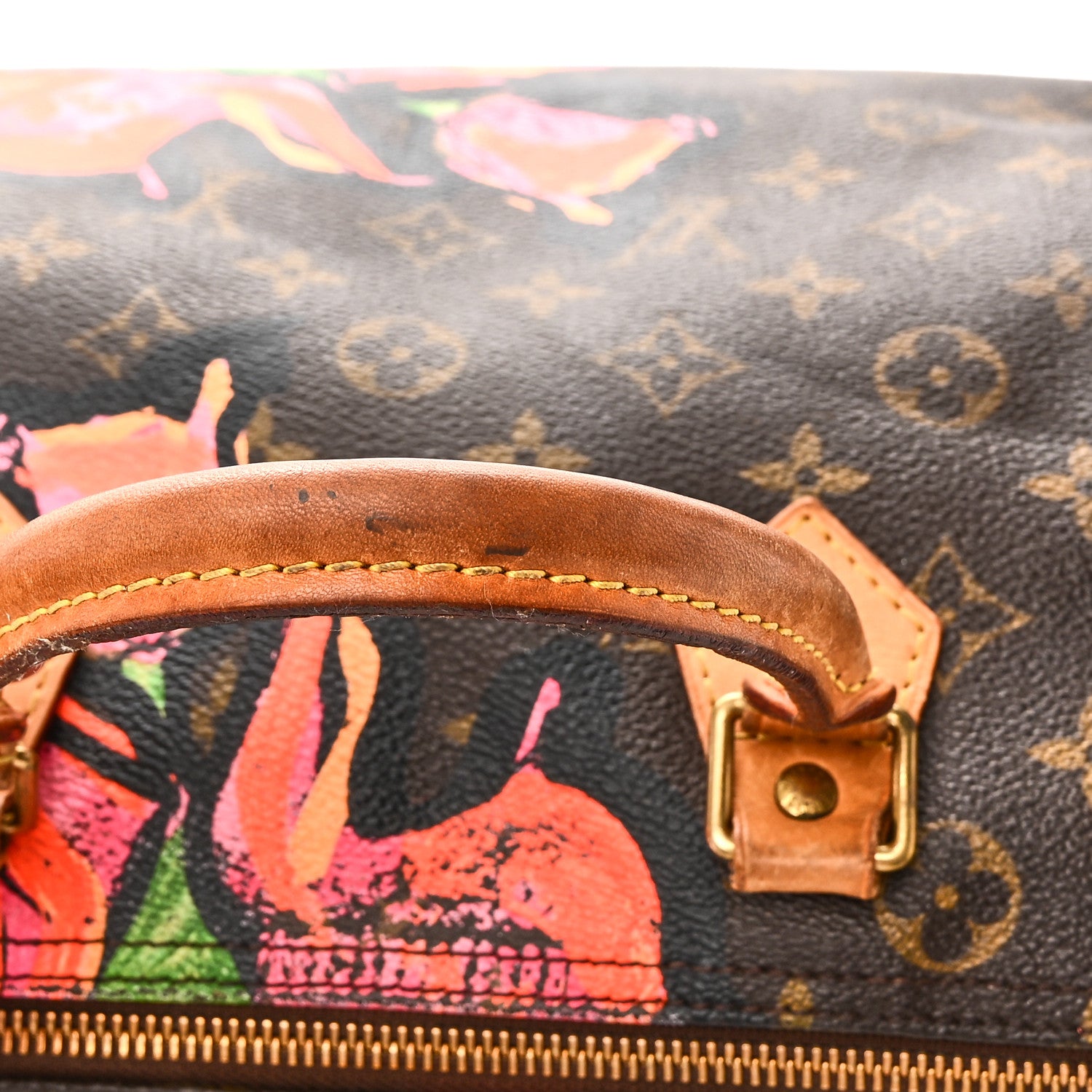 Louis Vuitton Monogram Roses Speedy 30 13 of 13