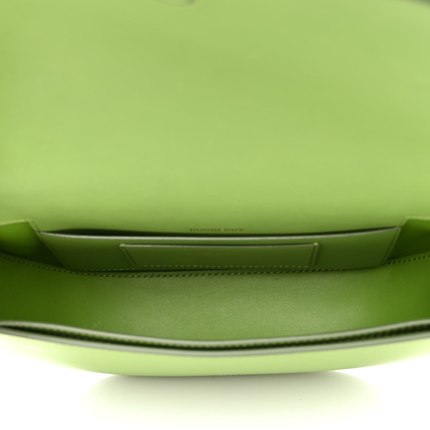 Calfskin Small Olympia Shoulder Bag Green